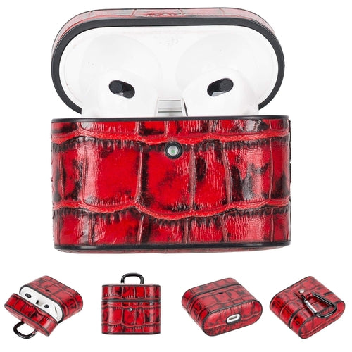 Luxe Voyage Leather AirPods Case – Designed for Apple AirPods 3