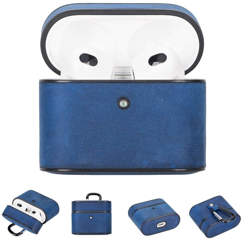 Luxe Voyage Leather AirPods Case – Designed for Apple AirPods 3