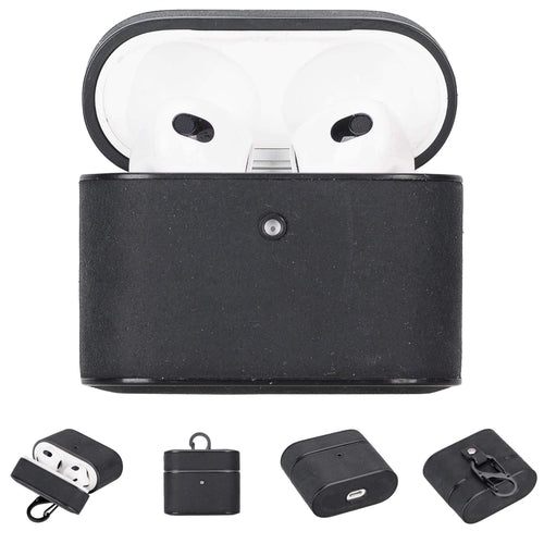 Luxe Voyage Leather AirPods Case – Designed for Apple AirPods 3