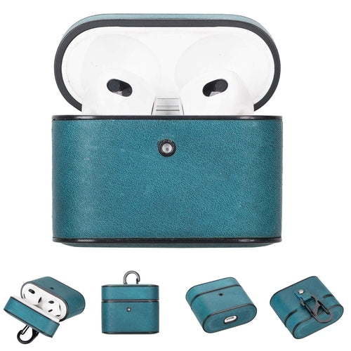 Luxe Voyage Leather AirPods Case – Designed for Apple AirPods 3